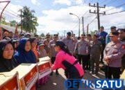 Ketum Bhayangkari Beri Bantuan hingga Hibur Anak-anak Korban Bencana di Tapanuli Tengah