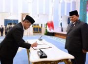Presiden Prabowo Resmi Lantik Keanggotaan Dewan Energi Nasional di Istana Negara
