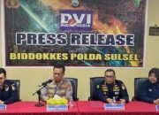 Biddokkes Polda Sulsel Gelar Press Release Penanganan Korban Laka Pesawat ATR 42-500