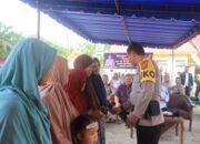 Kapolda Aceh Salurkan Bantuan, Trauma Healing, dan Bakti Sosial Pembersihan Masjid di Subulussalam Pasca Banjir