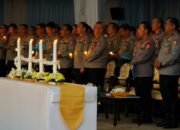 Kakorlantas Polri Dampingi Kapolri dalam Ibadah dan Perayaan Natal Mabes Polri di PTIK