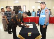 Polda Kepri Gelar Penandatanganan Pakta Integritas dan Pengambilan Sumpah Seleksi SIPSS T.A 2026