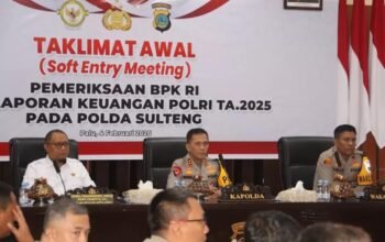 Kapolda Sulteng Buka Entry Meeting Pemeriksaan Laporan Keuangan T.A. 2025 oleh BPK RI