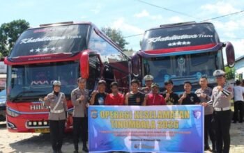 Pastikan Armada Layak Jalan, Polda Sulteng Gelar Ramp Check Massal di Operasi Keselamatan Tinombala 2026