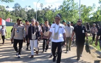 Kunjungi Distrik Ninati, Sekretaris BNPP RI Apresiasi Semangat Masyarakat Jaga Perbatasan