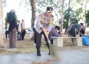 Polda Kepri Gelar Bhakti Kebersihan Sambut Ramadhan 1447 H di Pantai Ocarina Batam