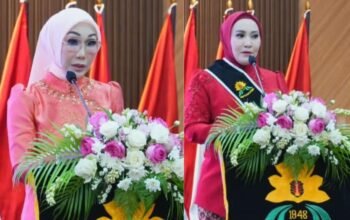 Estafet Kepemimpinan Ibu Asuh Polwan Polda Sumsel: Ny. Eka Sandi Nugroho Resmi Gantikan Ny. Dewwy Andi Rian