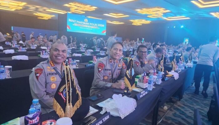 Kapolda Papua Barat Daya Hadiri Rapim Polri 2026: Fokus Amankan Rencana Kerja Pemerintah
