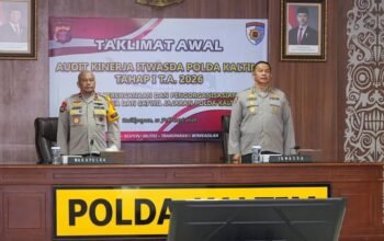 Buka Taklimat Awal Audit Kinerja Tahap I TA.2026, Wakapolda Kaltim Tekankan Perencanaan dan Pengorganisasian